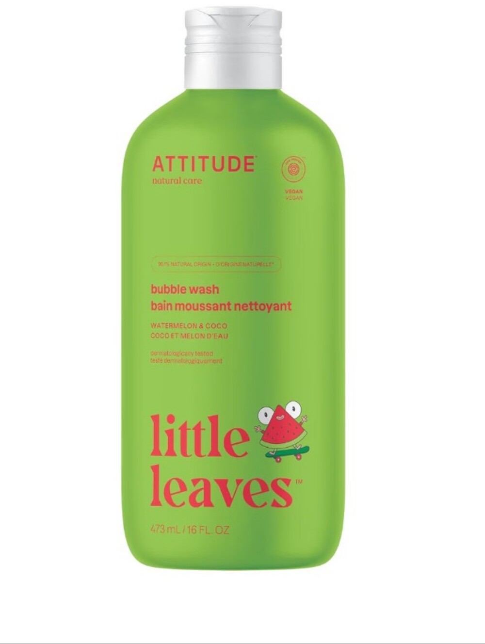 Attitude Little Leaves Bubble Wash
